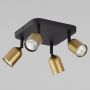  TK Lighting 3307 Top Black Gold Top